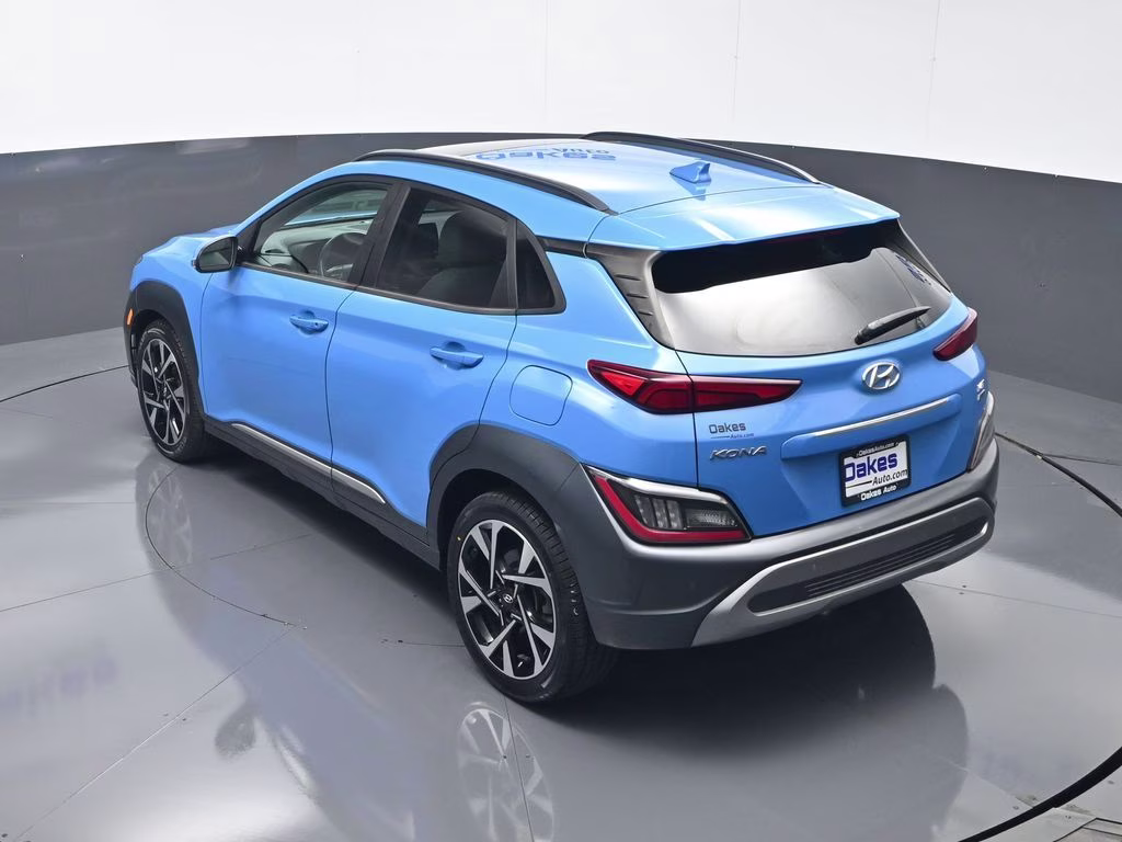2022 Blue Wave Hyundai Kona Limited AWD SUV