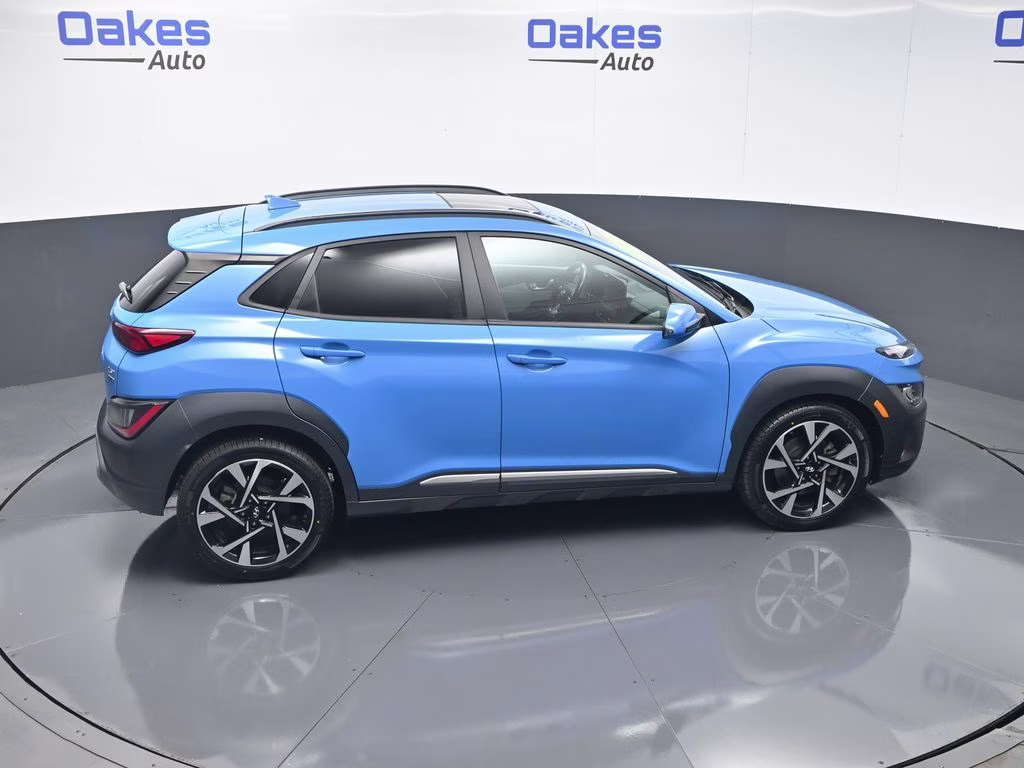 2022 Blue Wave Hyundai Kona Limited AWD SUV