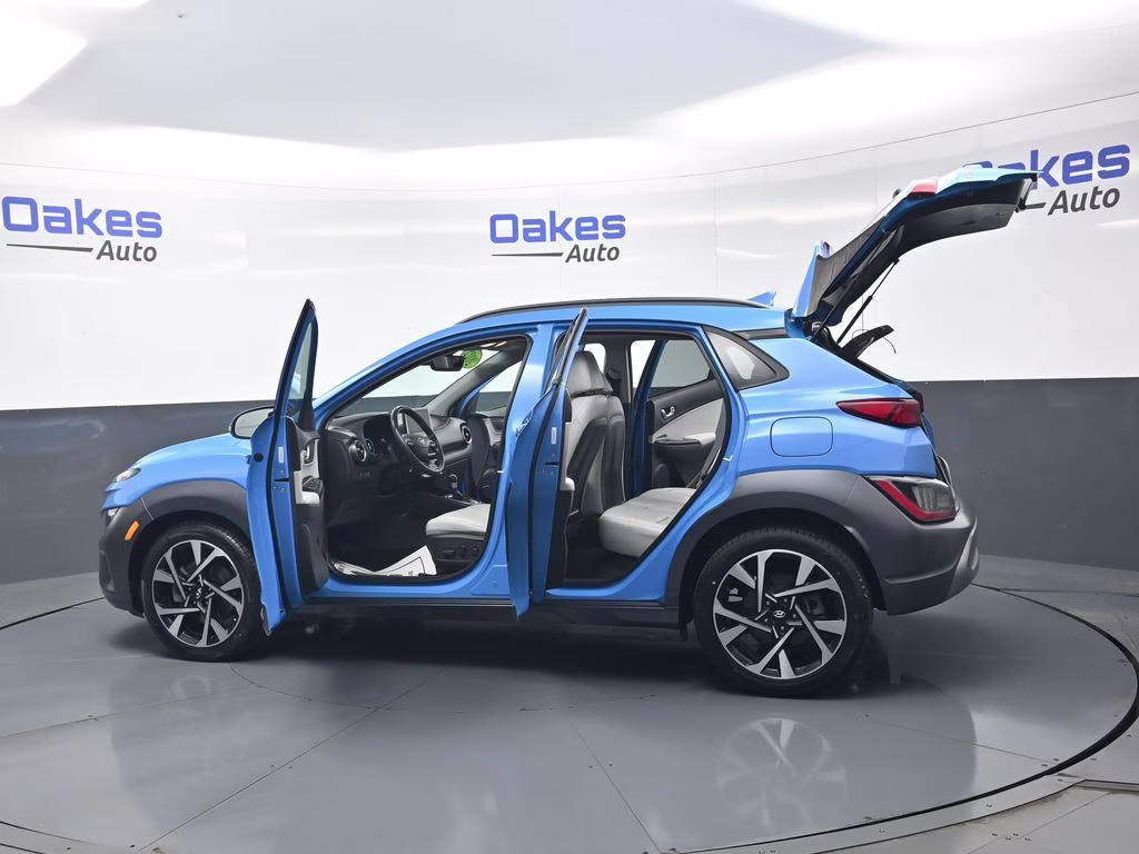 2022 Blue Wave Hyundai Kona Limited AWD SUV