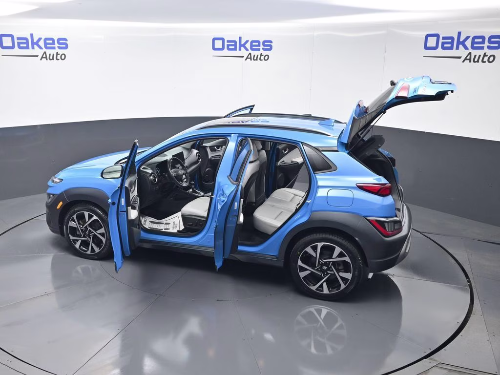 2022 Blue Wave Hyundai Kona Limited AWD SUV