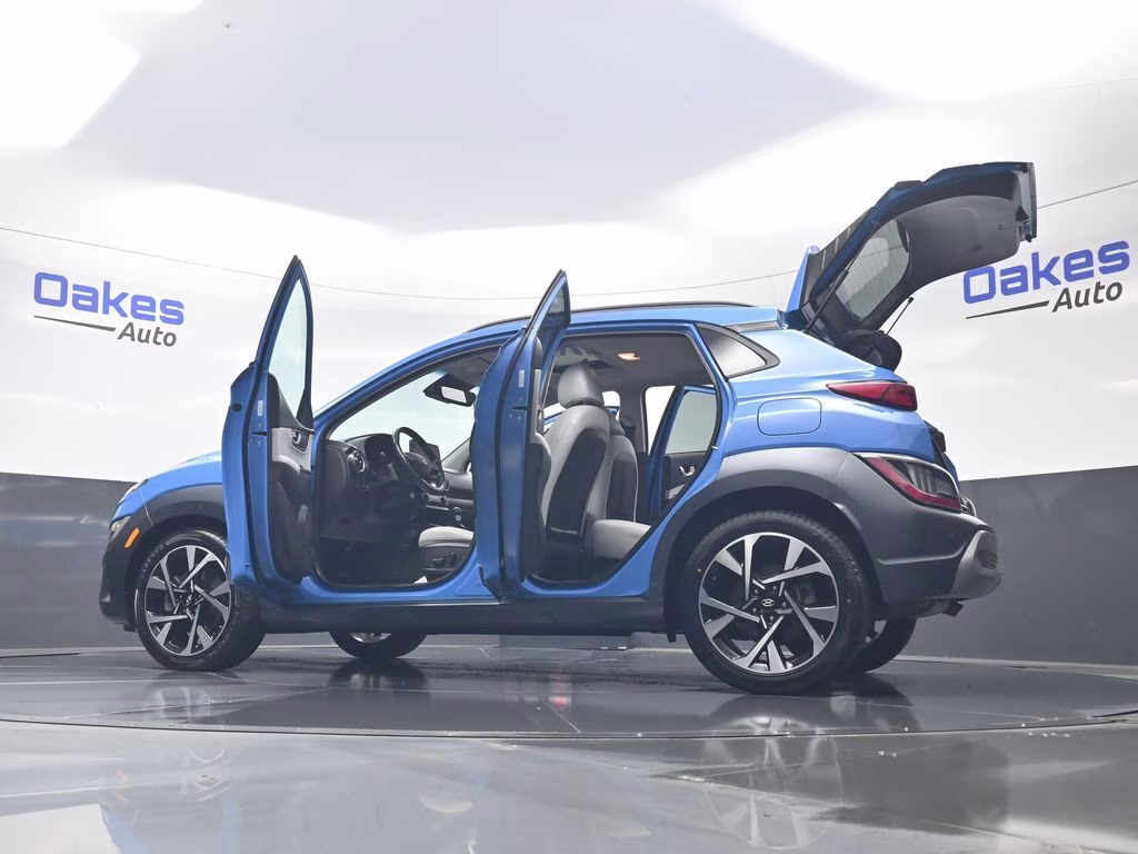 2022 Blue Wave Hyundai Kona Limited AWD SUV