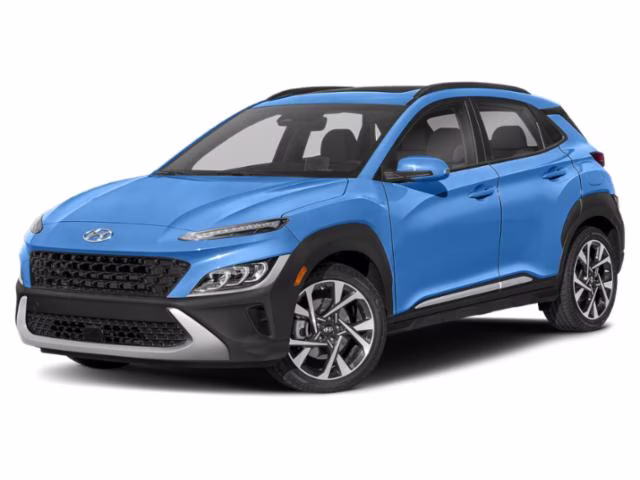 2022 Blue Wave Hyundai Kona Limited AWD SUV