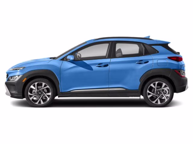2022 Blue Wave Hyundai Kona Limited AWD SUV