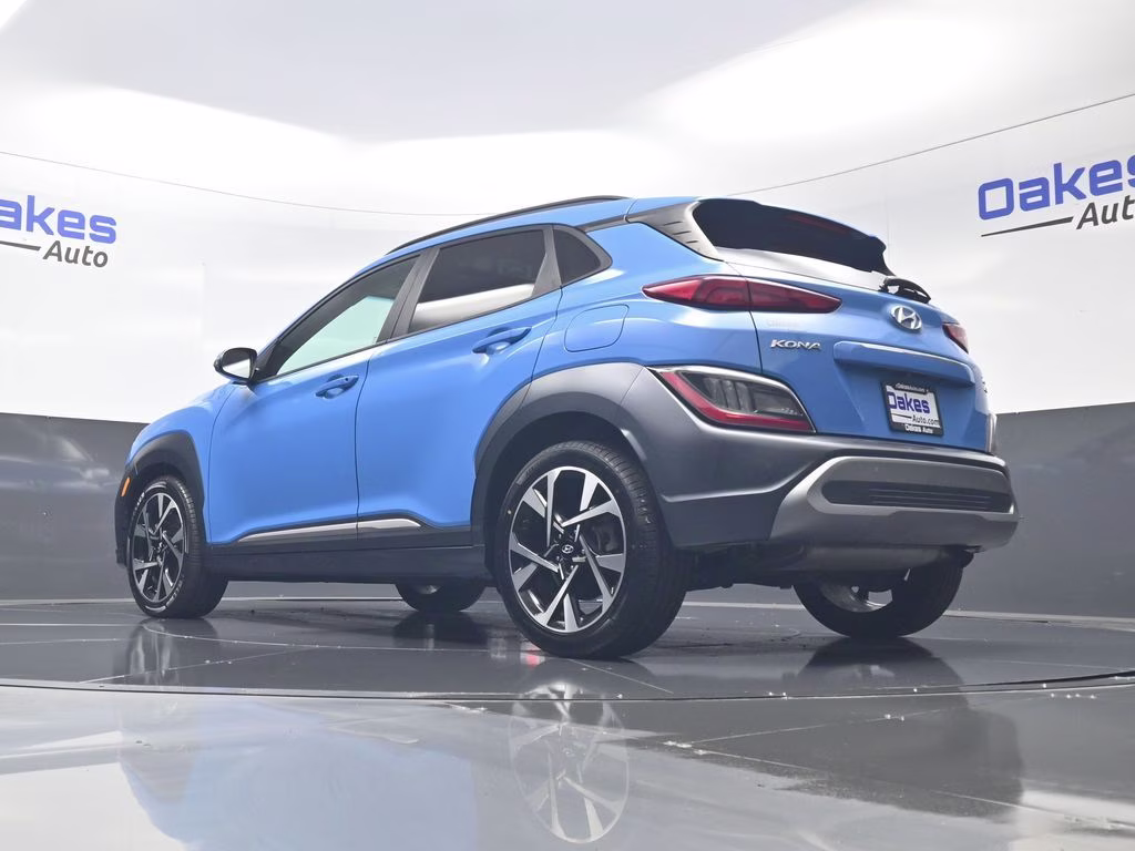 2022 Blue Wave Hyundai Kona Limited AWD SUV