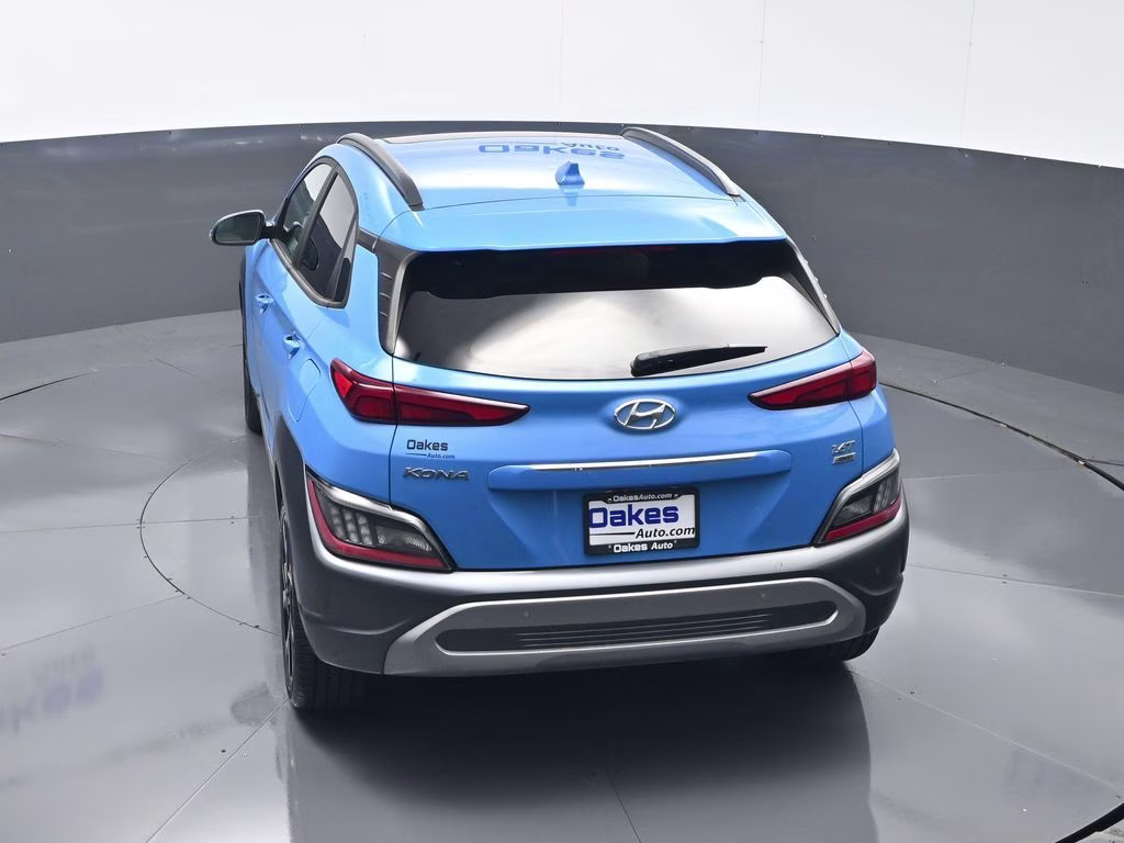 2022 Blue Wave Hyundai Kona Limited AWD SUV