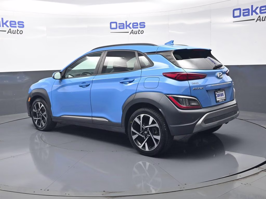 2022 Blue Wave Hyundai Kona Limited AWD SUV
