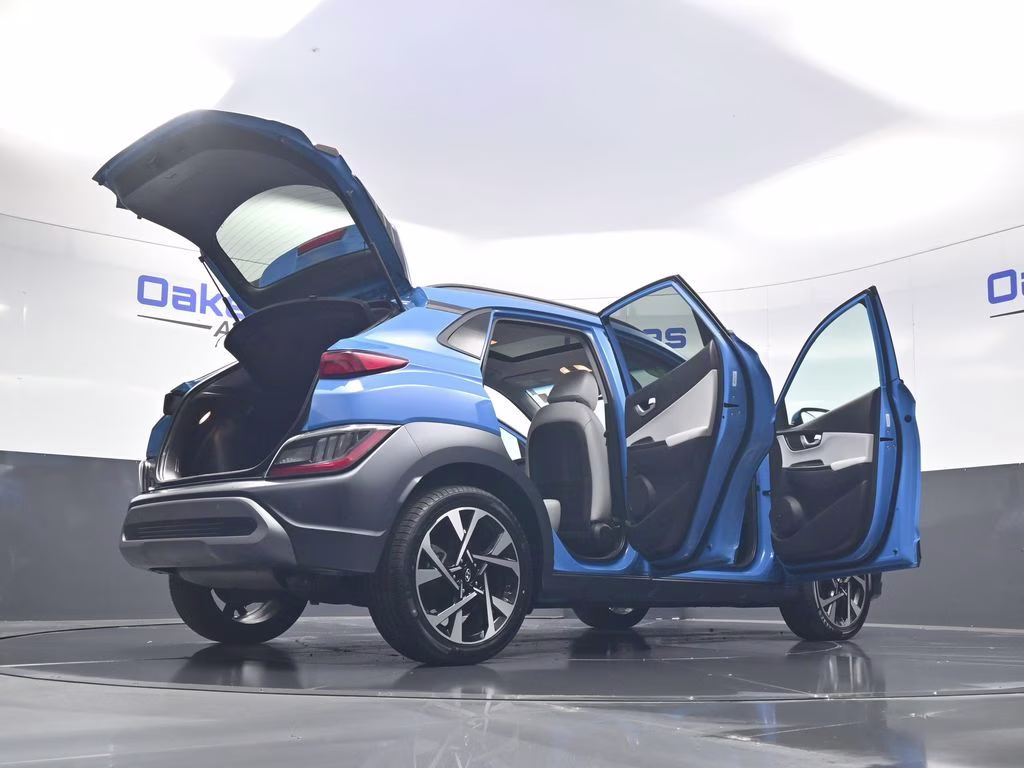 2022 Blue Wave Hyundai Kona Limited AWD SUV