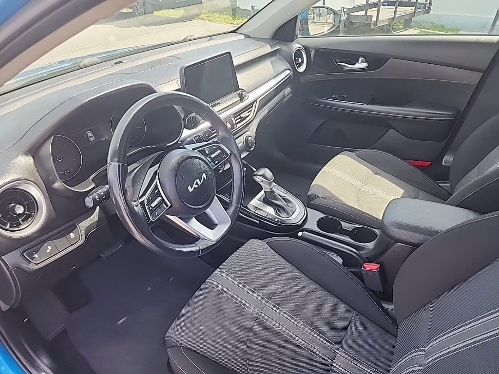 2023 Sporty Blue Kia Forte GT-Line FWD Sedan