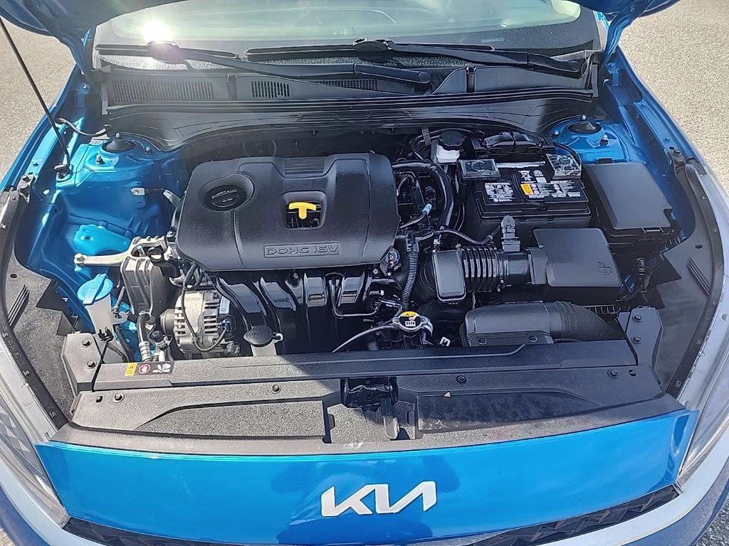 2023 Sporty Blue Kia Forte GT-Line FWD Sedan