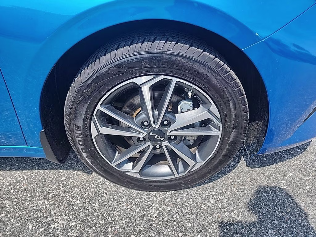 2023 Sporty Blue Kia Forte GT-Line FWD Sedan