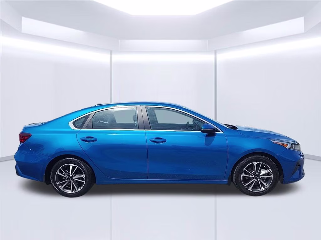 2023 Sporty Blue Kia Forte GT-Line FWD Sedan