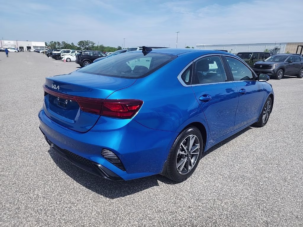2023 Sporty Blue Kia Forte GT-Line FWD Sedan