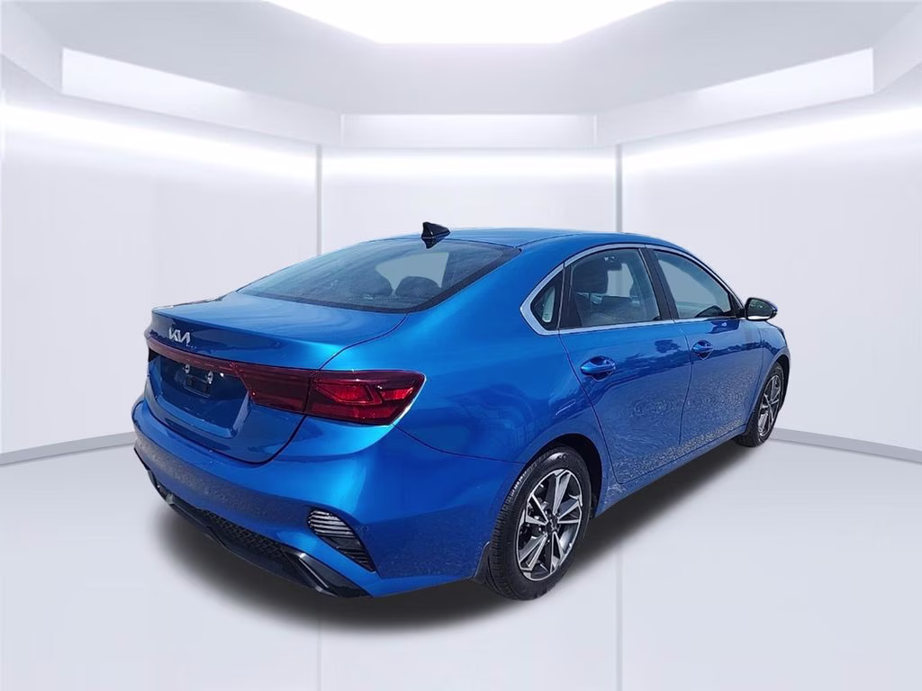 2023 Sporty Blue Kia Forte GT-Line FWD Sedan