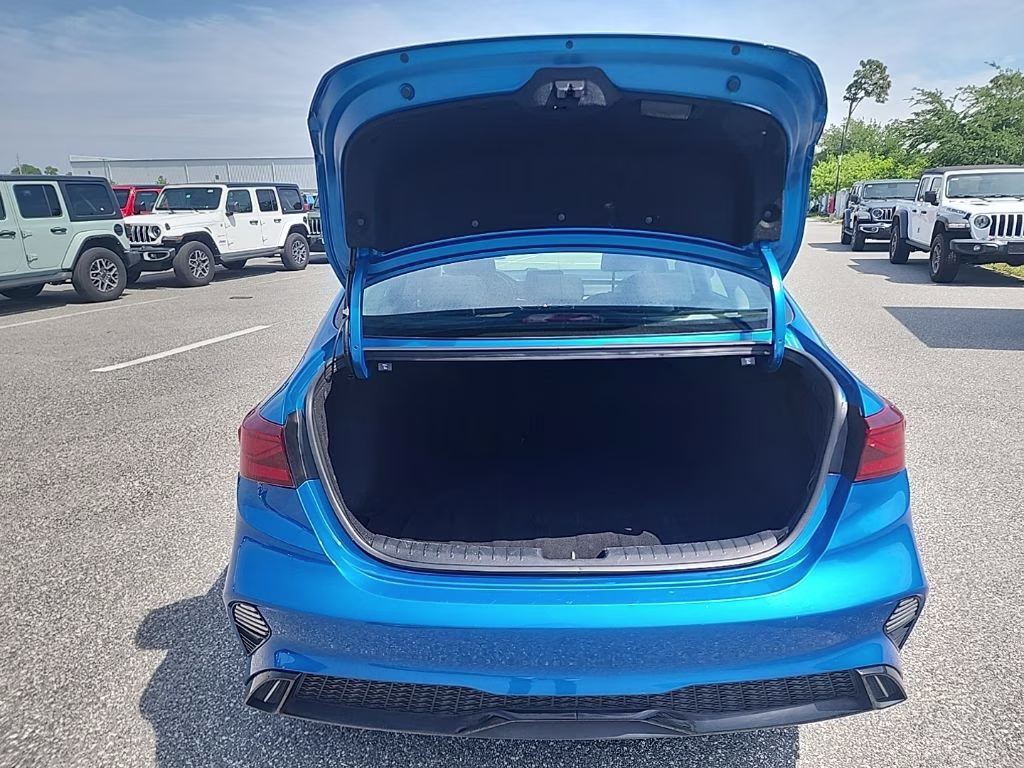 2023 Sporty Blue Kia Forte GT-Line FWD Sedan
