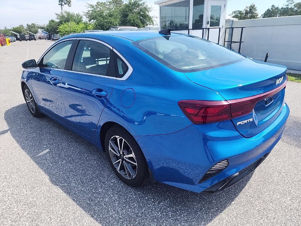 2023 Sporty Blue Kia Forte GT-Line FWD Sedan