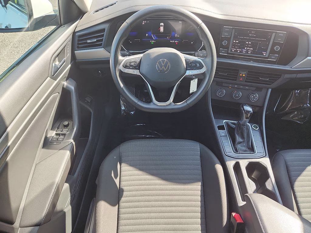 2024 Pure White Volkswagen Jetta 1.5T S FWD Sedan