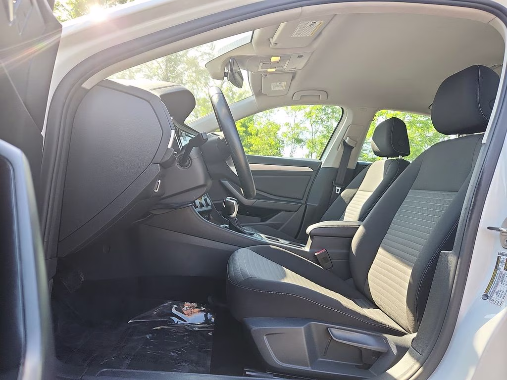 2024 Pure White Volkswagen Jetta 1.5T S FWD Sedan