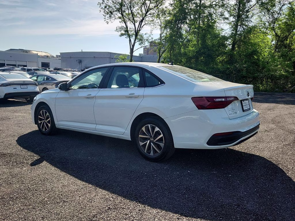 2024 Pure White Volkswagen Jetta 1.5T S FWD Sedan