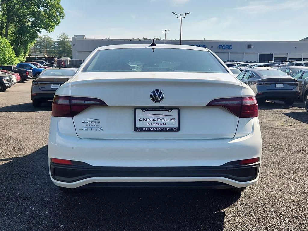 2024 Pure White Volkswagen Jetta 1.5T S FWD Sedan