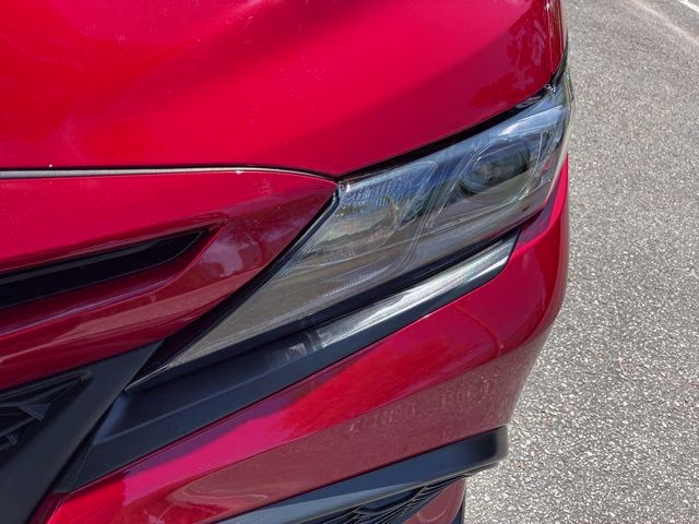 2024 Red Toyota Camry SE FWD Sedan