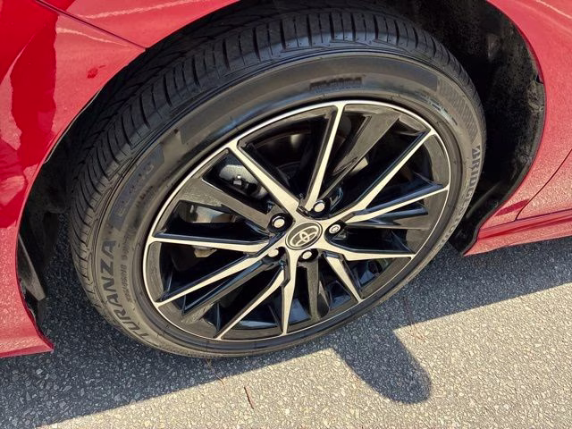 2024 Red Toyota Camry SE FWD Sedan