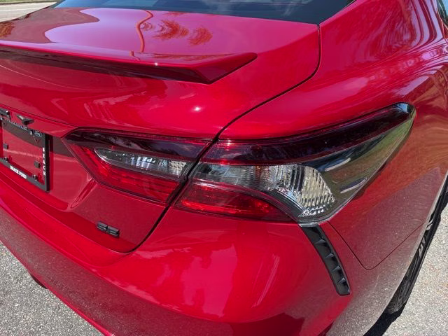 2024 Red Toyota Camry SE FWD Sedan