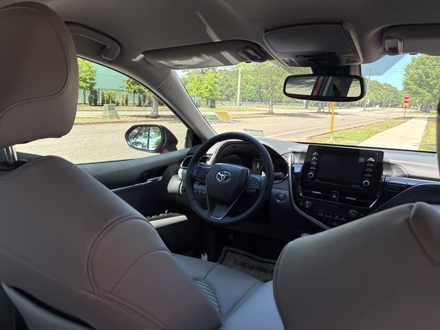 2024 Red Toyota Camry SE FWD Sedan
