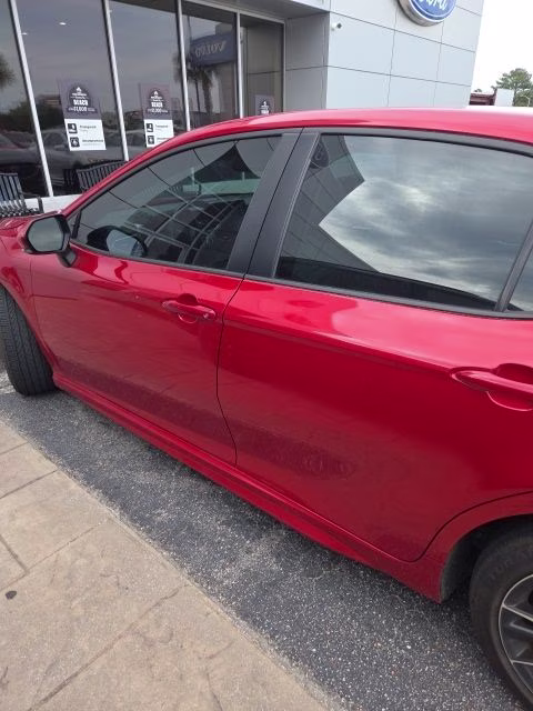 2024 Red Toyota Camry SE FWD Sedan