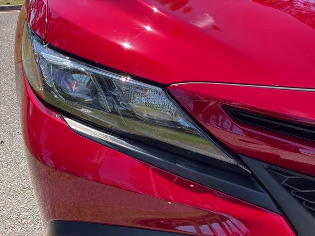2024 Red Toyota Camry SE FWD Sedan