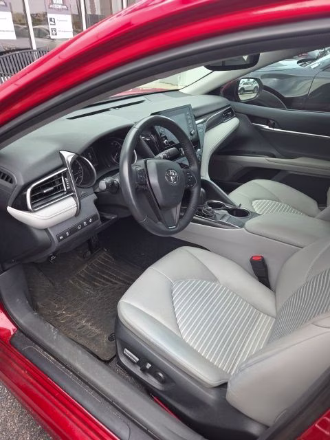 2024 Red Toyota Camry SE FWD Sedan