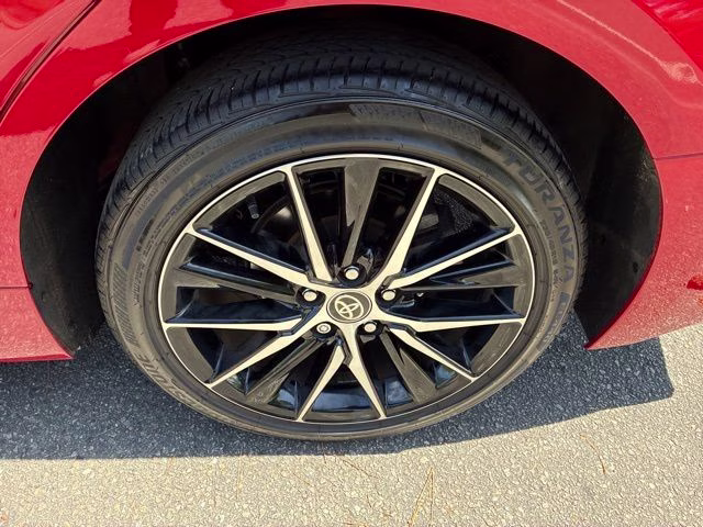 2024 Red Toyota Camry SE FWD Sedan