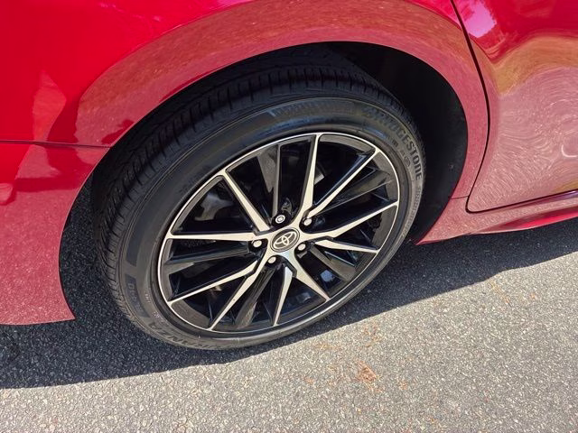 2024 Red Toyota Camry SE FWD Sedan