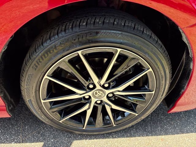 2024 Red Toyota Camry SE FWD Sedan
