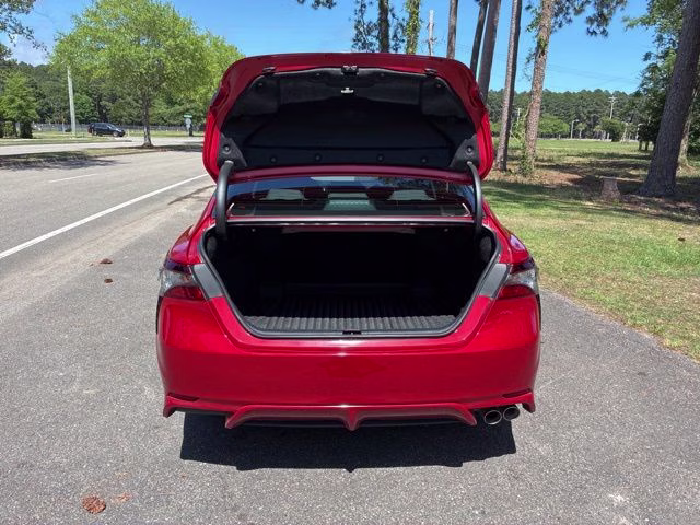 2024 Red Toyota Camry SE FWD Sedan