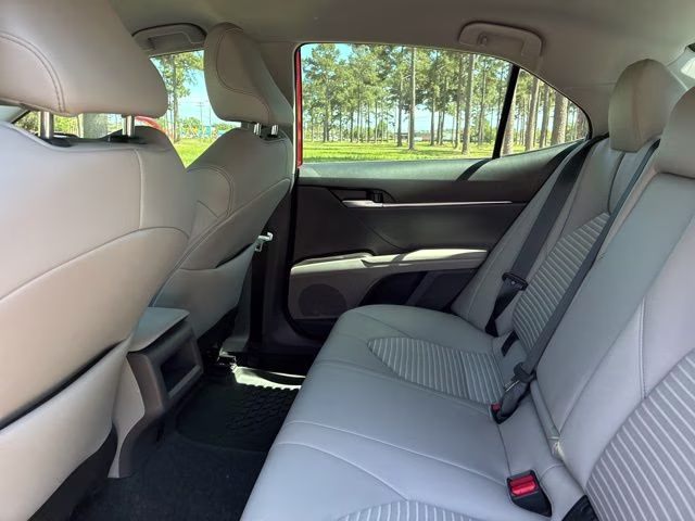 2024 Red Toyota Camry SE FWD Sedan