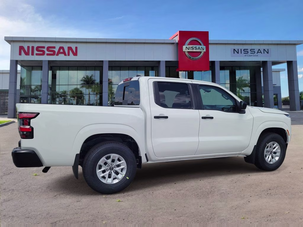 2026 Glacier White Nissan Frontier S RWD Truck