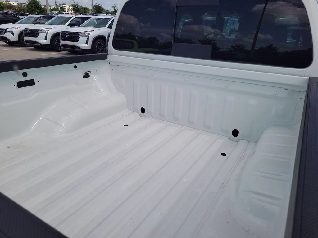 2026 Glacier White Nissan Frontier S RWD Truck