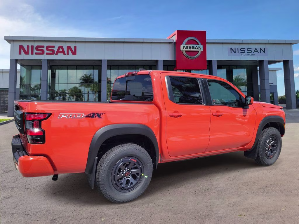 2026 Afterburn Orange Nissan Frontier PRO-4X 4X4 Truck