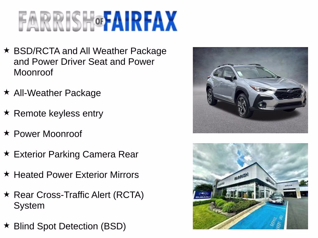 2026 Ice Silver Metallic Subaru Crosstrek Premium AWD SUV