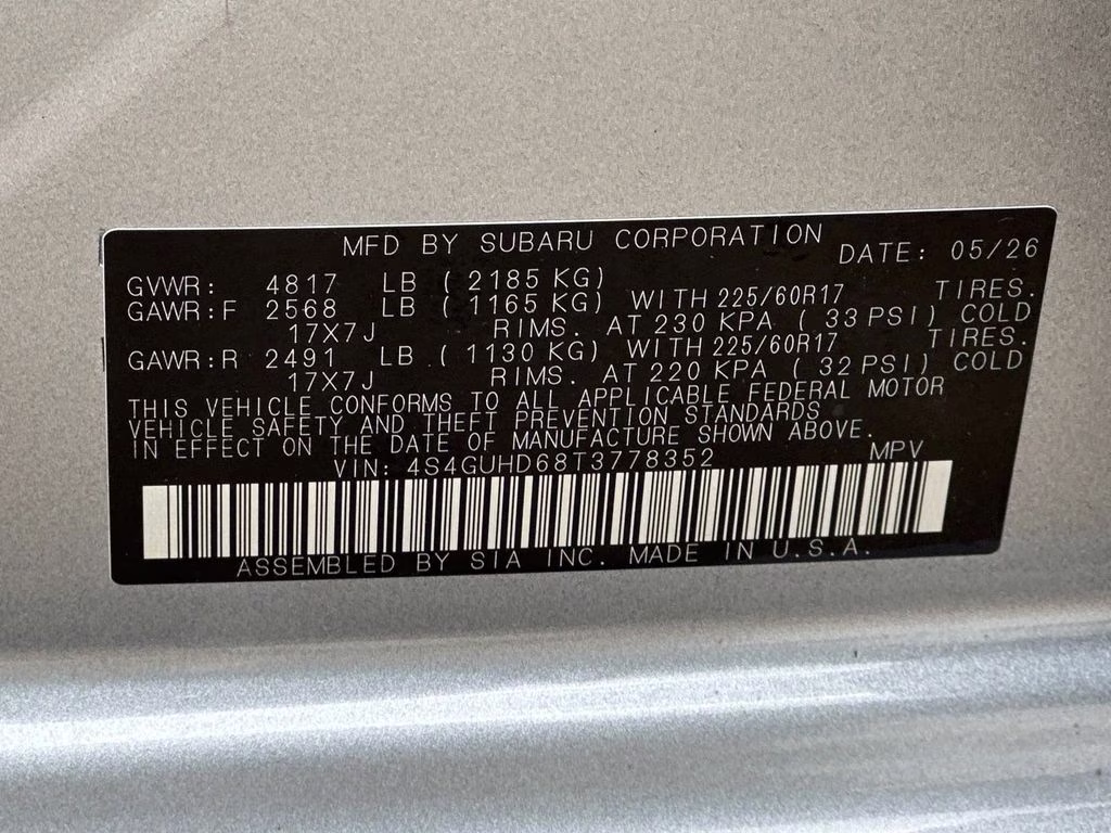 2026 Ice Silver Metallic Subaru Crosstrek Premium AWD SUV