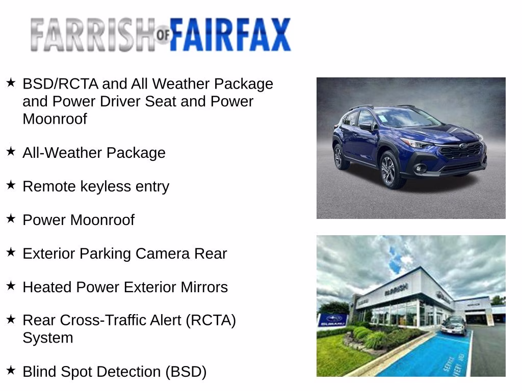 2026 Sapphire Blue Pearl Subaru Crosstrek Premium AWD SUV