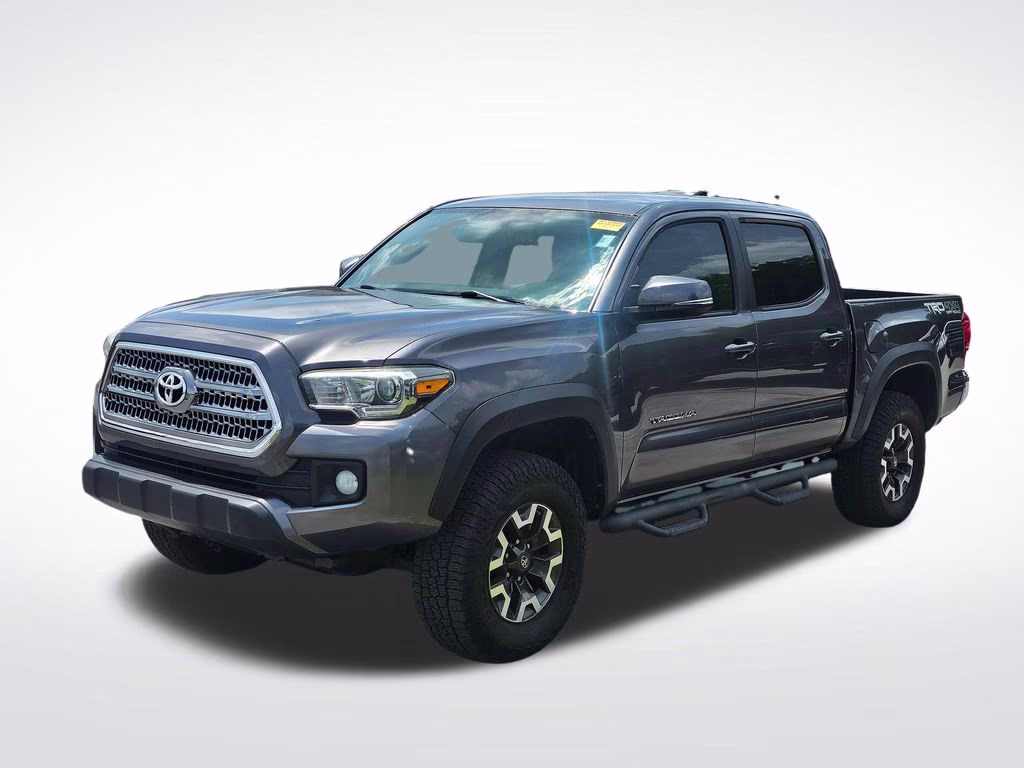 2017 Magnetic Gray Metallic Toyota Tacoma TRD Off-Road 4X4 Truck