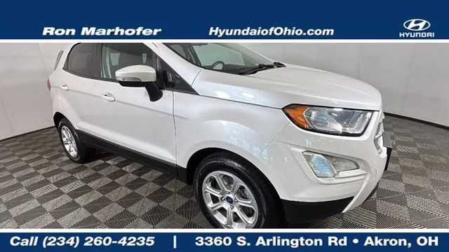 2020 White Ford EcoSport SE FWD SUV