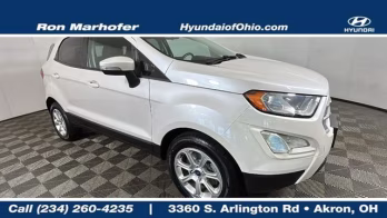 2020 White Ford EcoSport SE FWD SUV