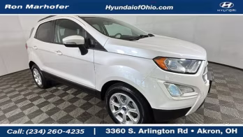 2020 White Ford EcoSport SE FWD SUV