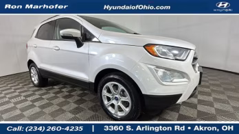 2020 White Ford EcoSport SE FWD SUV