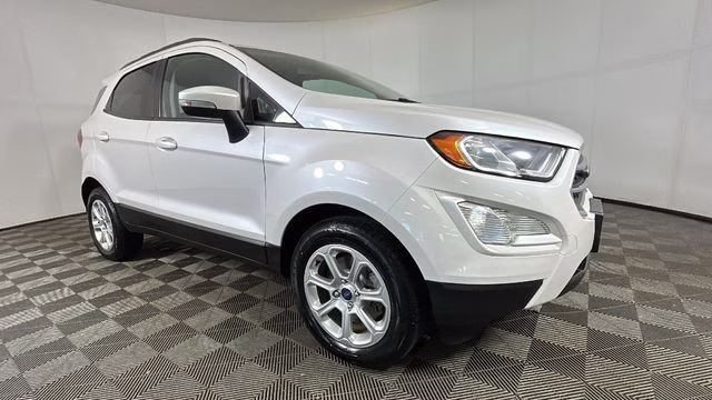 2020 White Ford EcoSport SE FWD SUV