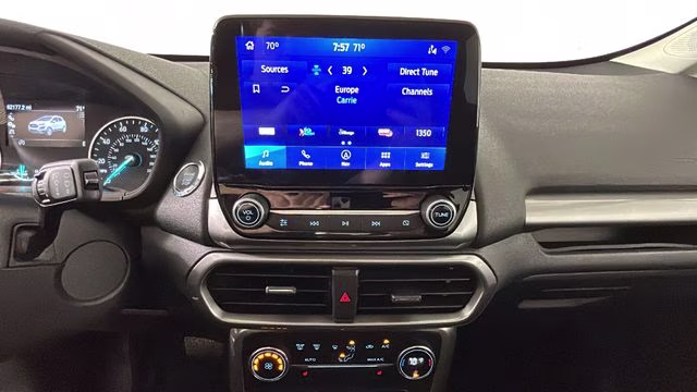 2020 White Ford EcoSport SE FWD SUV