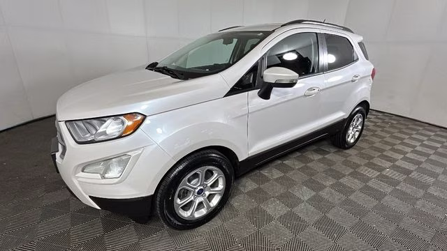 2020 White Ford EcoSport SE FWD SUV