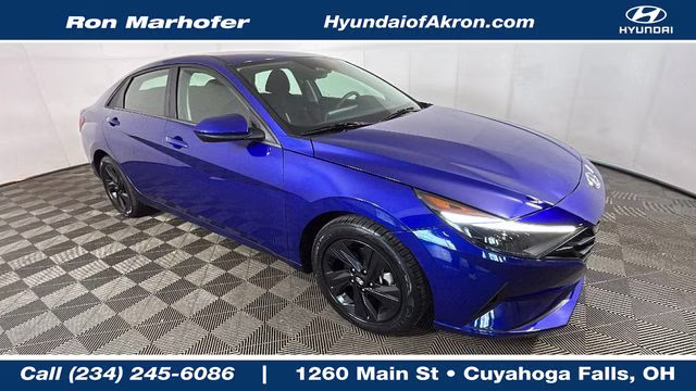 2023 Intense Blue Hyundai Elantra SEL FWD Sedan